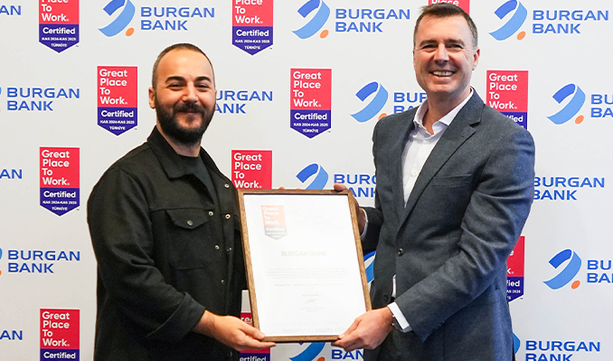 Burgan Bank 'Great Place to Work' sertifikası alarak harika bir iş yeri olduğunu tescilledi