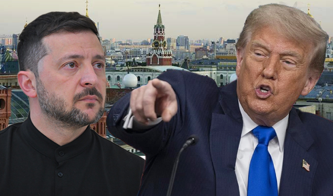 Trump'tan Zelenskiy’e kritik soru: Moskova’yı vurabilir misin?