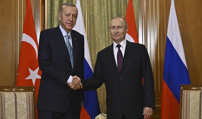 Erdoğan, Rusya Devlet Başkanı Putin ile telefonda görüştü