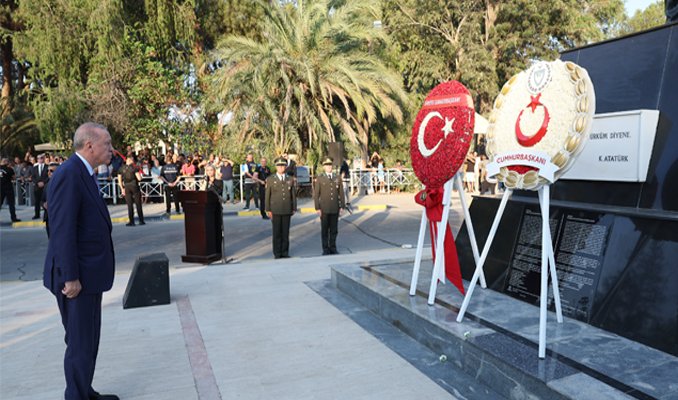 Erdoğan'dan KKTC'de tarihi mesaj: Kıbrıs Türkü asla yalnız değildir
