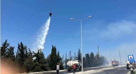 Bornova ve Buca da alevlere teslim