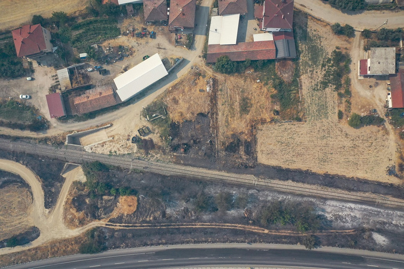Sakarya'da başlatıp Bilecik'e sıçrayan yangında 4. gün: Söndürme çalışmaları sürüyor - Resim : 2