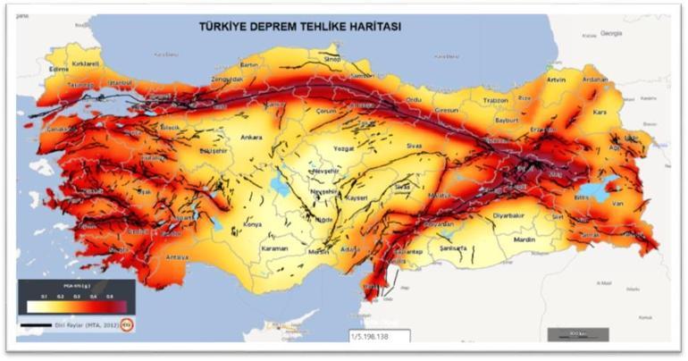 TÜRKİYE FAY HATTI HARİTASI (AFAD - MTA) 2025 MTA Diri Fay Hatları Hangi İllerden Geçiyor AFAD Türkiye Deprem Riski Haritası Sorgulama