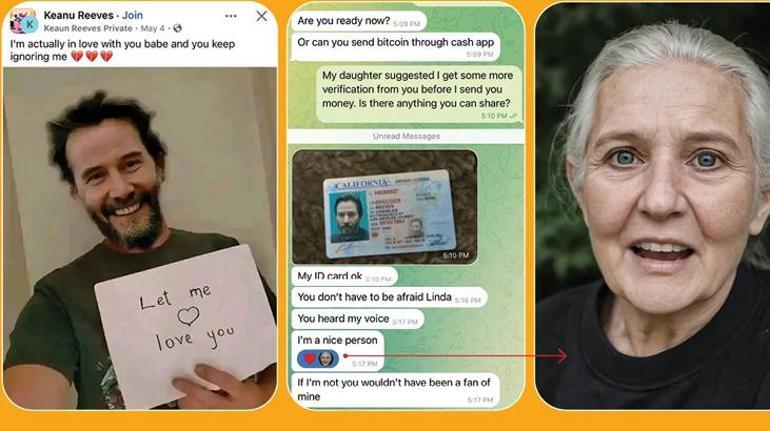 Keanu Reeves taklidiyle dolandırıcılık Hayranları böyle kandırdılar