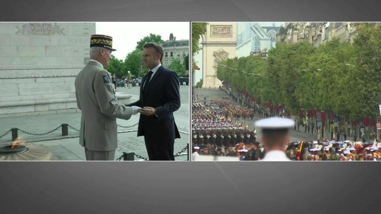 Fransada Bastille Günü kutlamaları: Başkent Pariste görkemli geçit töreni düzenleniyor