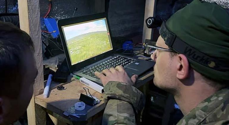 Ukrayna’nın gizli silahı ilk kez ortaya çıktı İşte cepheden son görüntüler