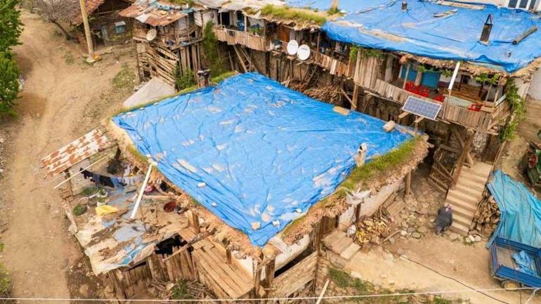 Nepal evlerini andırıyor Tüm mahalle tek yapıda yaşıyor: Her şey bir felaketle başladı