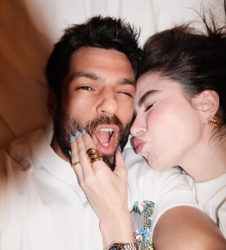 Ünlü çiftten romantik kutlama Seninle 3üncü ve daha nicelerine
