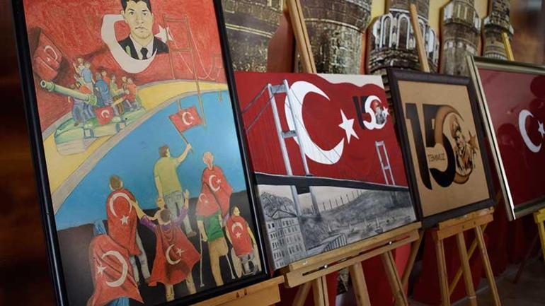 4 ilde 15 Temmuz şehitleri anıldı