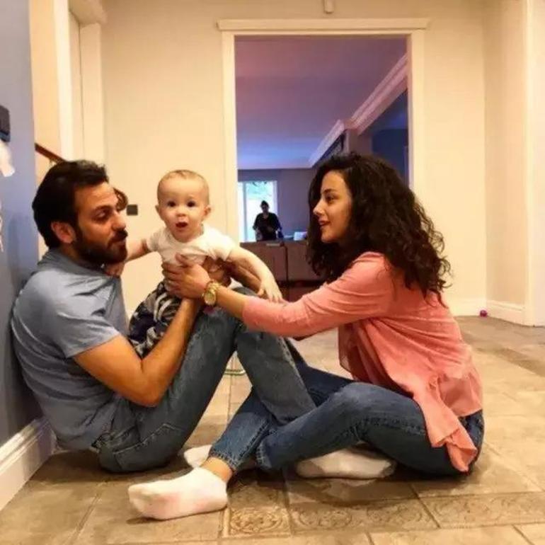 Marsel 5 yaşına girdi Ünlü oyuncudan duygusal kutlama: Kalbimin en güzel yerini sen doldurdun