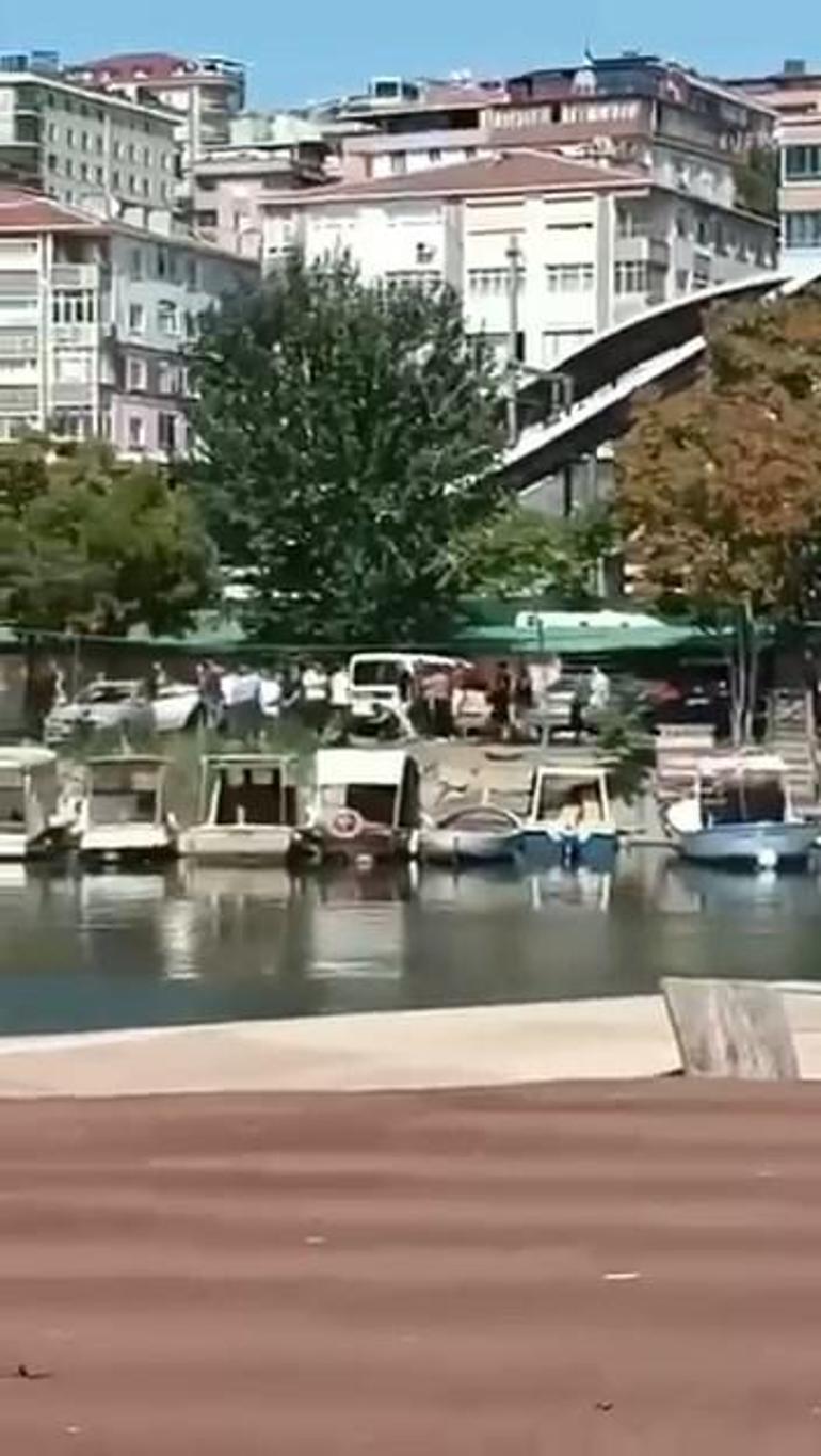 Küçükçekmeceyi ayağa kaldıran olay Maskeli saldırgan silahla dehşet saçtı: Yaralılar var