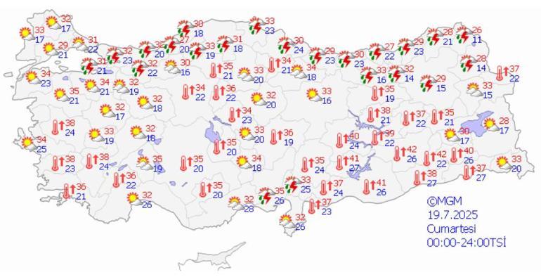 Kuvvetli geliyor Meteoroloji ve Valiliklerden peş peşe hava durumu uyarısı Ankara, Konya ve Aksaray çevreleri...