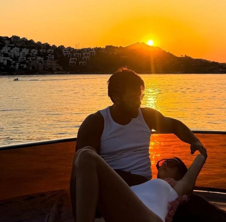 Can Yamanı daha önce hiç böyle görmediniz Romantik pozları peş peşe paylaştı