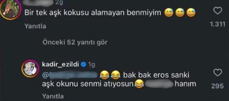 Kadir Ezildinin düğün videosuna olay yorum Ünlü fenomenden Eroslu yanıt gecikmedi