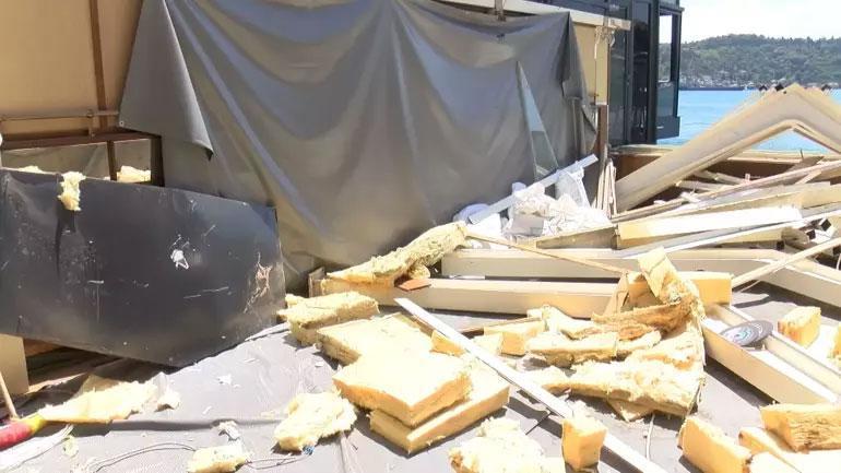 İstanbul Boğazındaki kaçak yapı operasyonu sürüyor