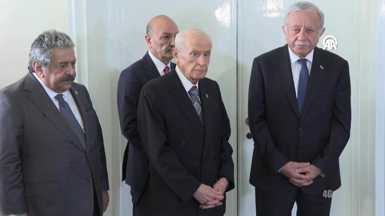 SON DAKİKA| DEM Parti heyeti, MHP lideri Devlet Bahçeliyi ziyaret etti
