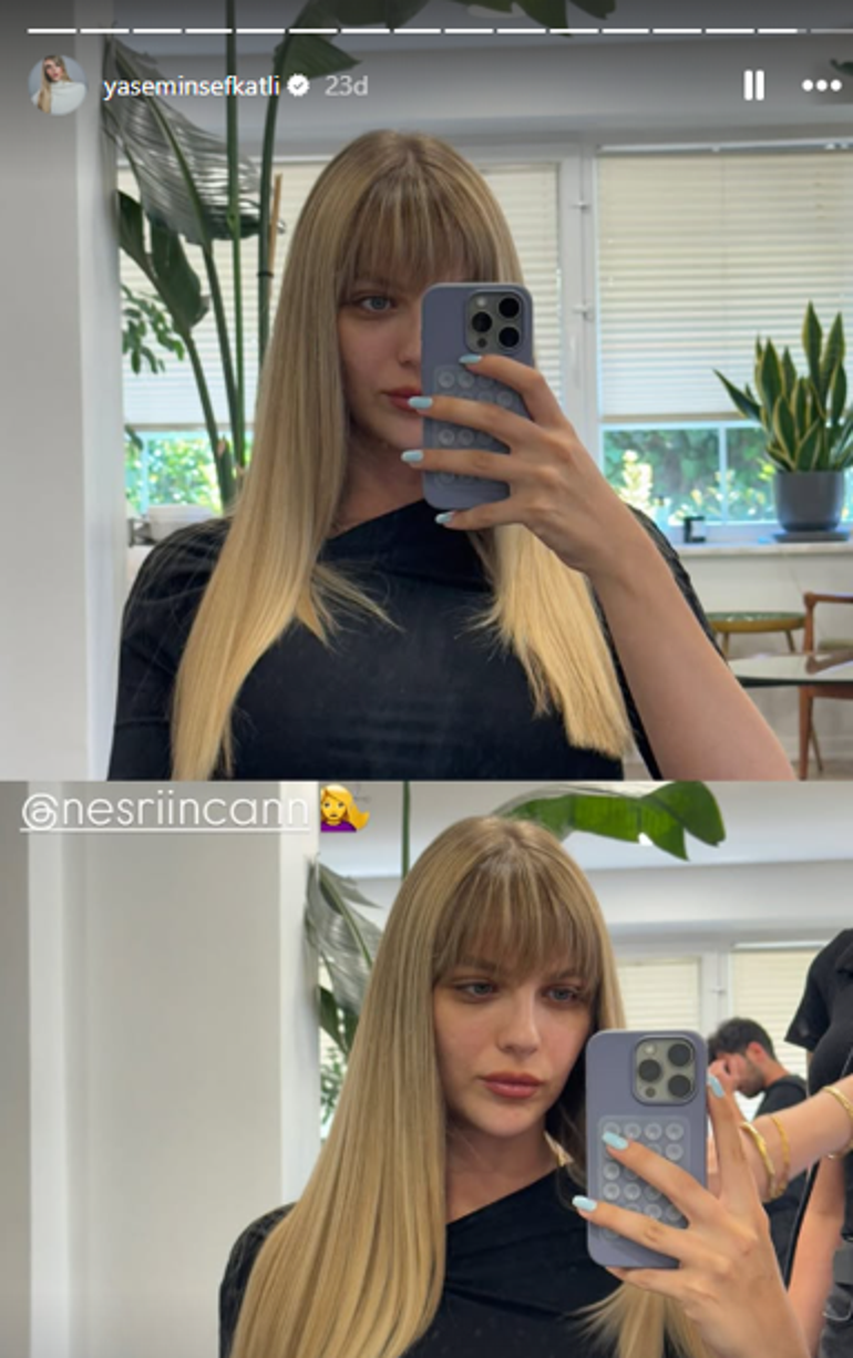 Yasemin Şefkatliden imaj değişikliği Yeni halini paylaştı