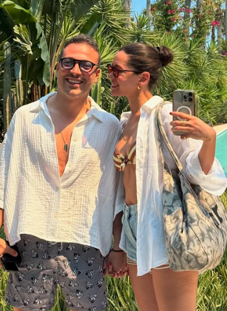 Hazal Subaşı ve Oğuzhan Koçtan aşk dolu pozlar