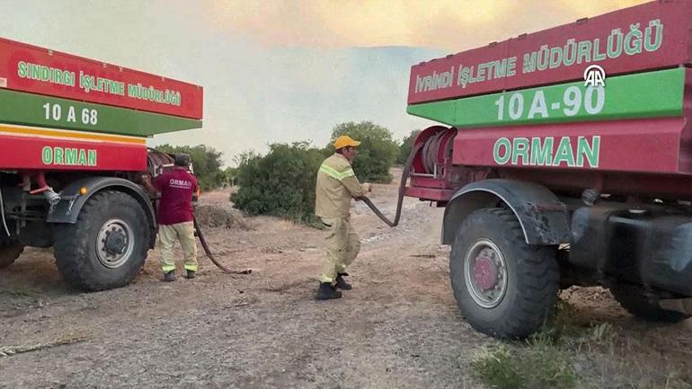 Son Dakika Haberi: Balıkesir ve Tekirdağdaki orman yangınlarında son durum...
