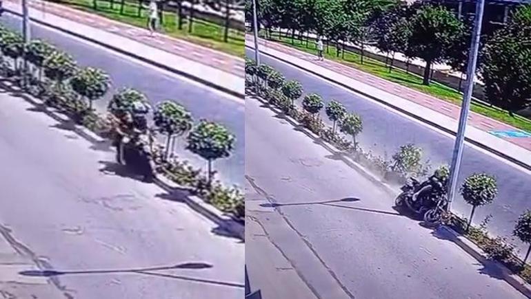 Motosiklette tek teker gösterisi facia ile bitti 17 yaşındaki genç hayatını kaybetti