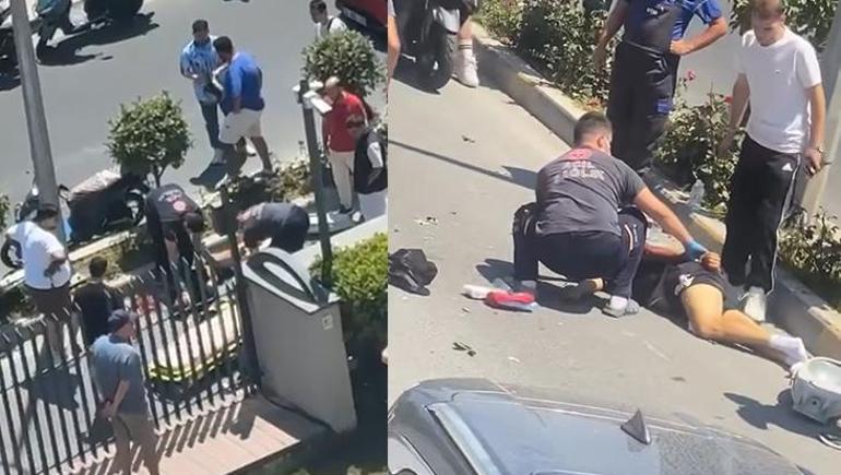 Motosiklette tek teker gösterisi facia ile bitti 17 yaşındaki genç hayatını kaybetti