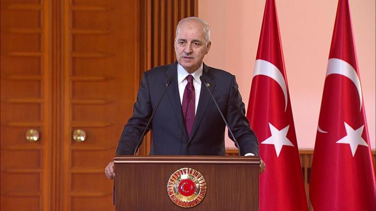 TBMM Başkanı Numan Kurtulmuştan İsrail saldırılarına tepki: Mahalle kabadayısının davranışıdır