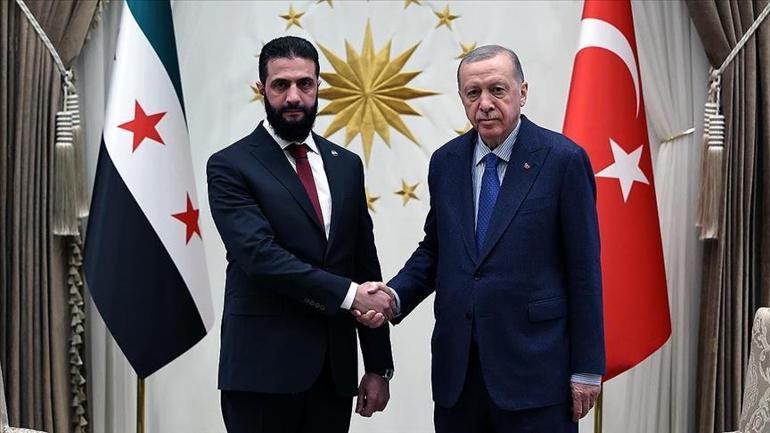 Cumhurbaşkanı Erdoğan, Suriye Cumhurbaşkanı Ahmed Şara ile görüştü