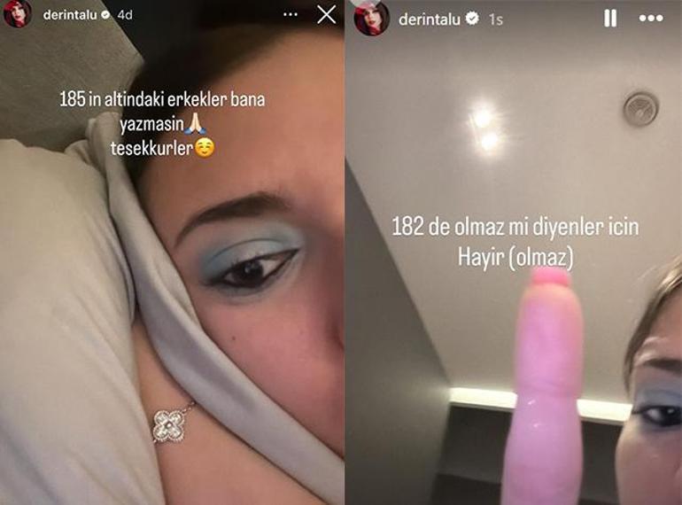 Sevgili kriterini tek tek sıralamıştı Derin Taludan olay paylaşım