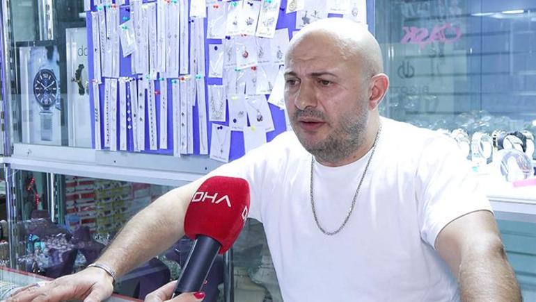 Düşürdüğü altınlarının peşinde dedektif gibi iz sürdü Film gibi takiple aynı gün buldu