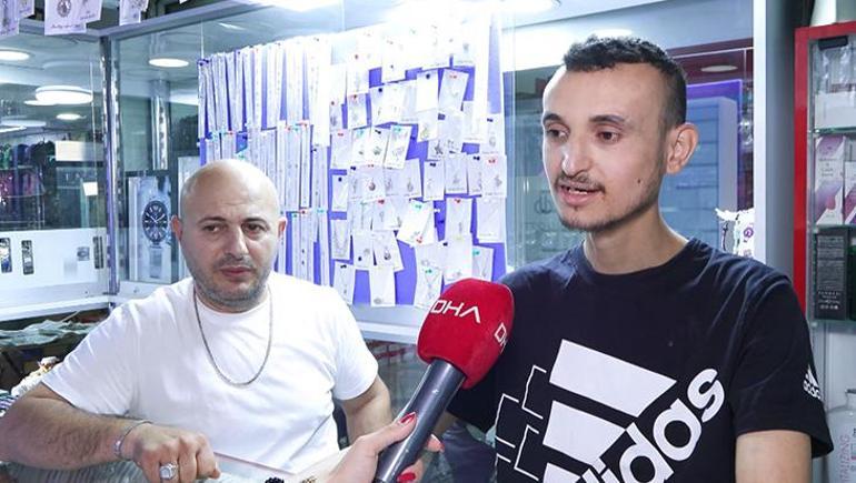 Düşürdüğü altınlarının peşinde dedektif gibi iz sürdü Film gibi takiple aynı gün buldu