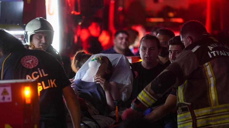 SON DAKİKA... Ankarada bir binada yangın: Mahsur kalanlar var