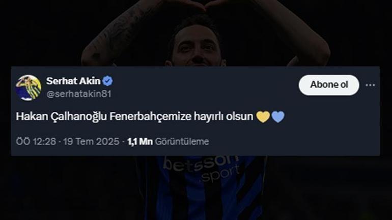 Hakan Çalhanoğlu bombası Gece yarısı paylaşımı sosyal medyayı salladı