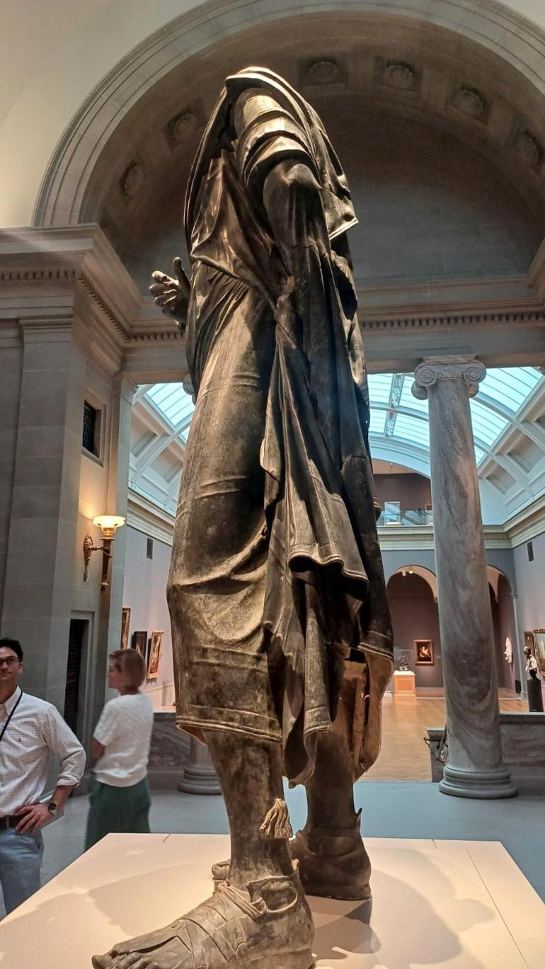 65 yıl sonra büyük dönüş Roma İmparatoru Marcus Aurelius’un bronz heykeli Türkiye’de