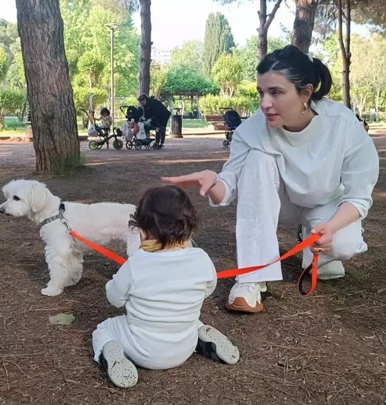 Gonca Vuslateri paylaştı İşte minik kızı Asya Monenin son hali