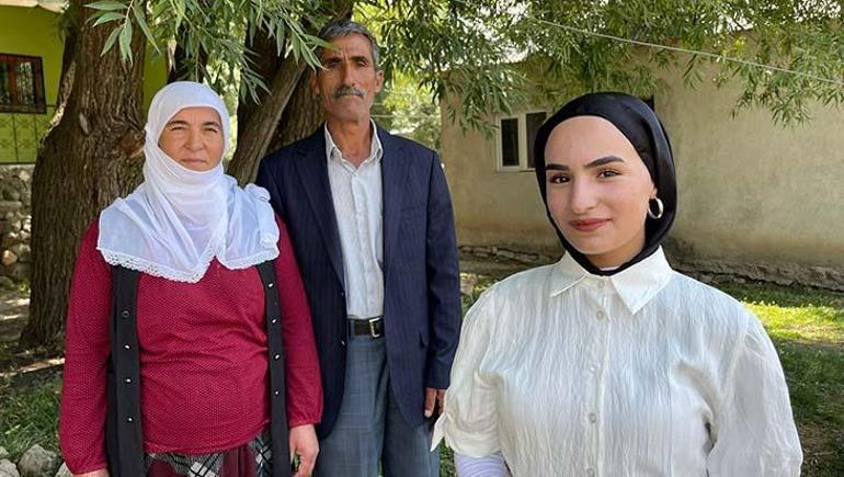 YKS çıkışında babası çiçeklerle karşılaşmıştı Çimenin aldığı puan belli oldu