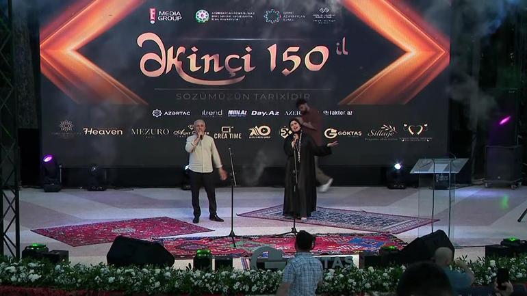 Baküde Milli Basının 150. yılı törenle kutlandı | Azerbaycandan Fulya Öztürke ödül