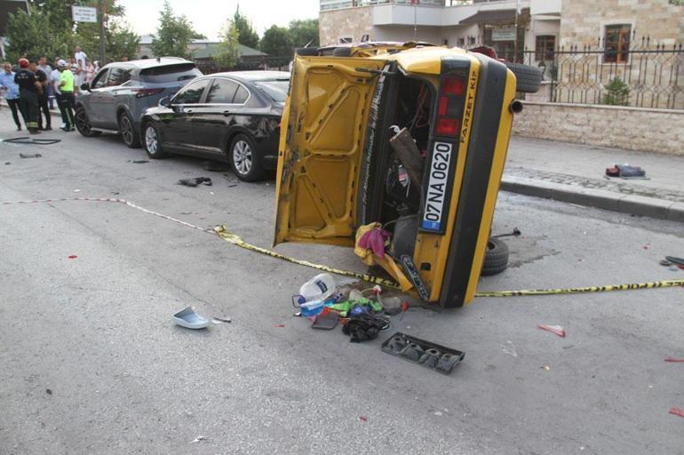 Makas atan ehliyetsiz sürücü ortalığı savaş alanına çevirdi