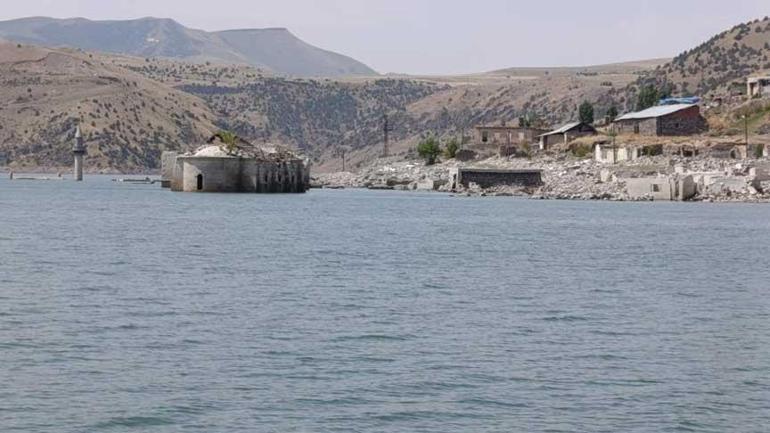 Yer: Kars Sular çekildi, barajın altındaki tarih ortaya çıktı