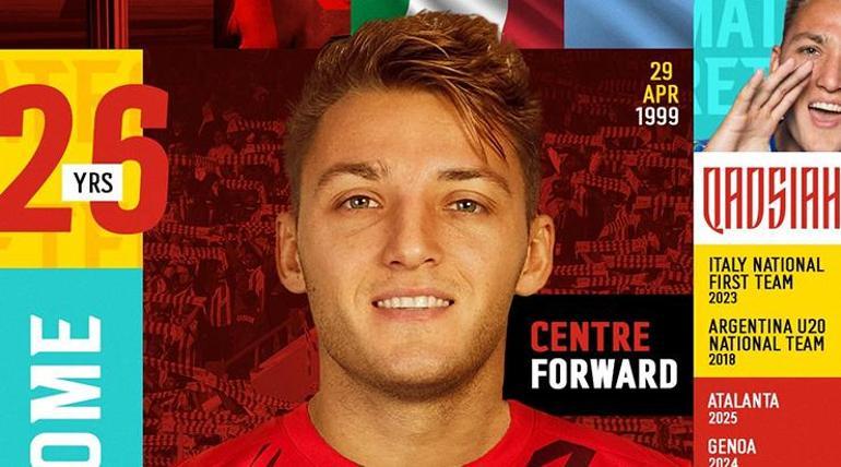 Mateo Retegui, Al-Qadsiah’a transfer oldu