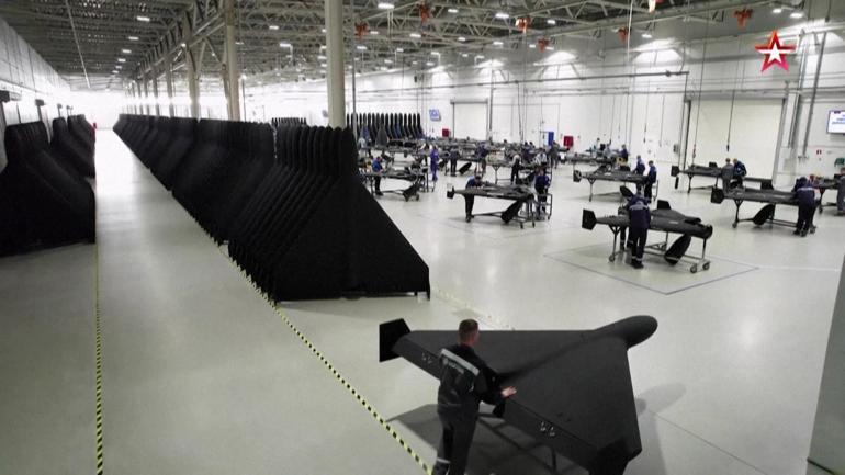 Rusya ilk kez gösterdi: İşte drone üretim üssü