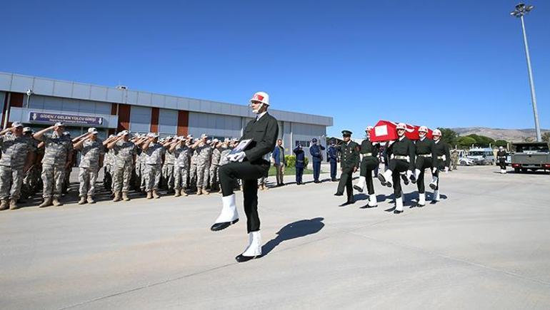 Şehit Üsteğmen Tuğrul Özsunun naaşı memleketi Edirneye gönderildi