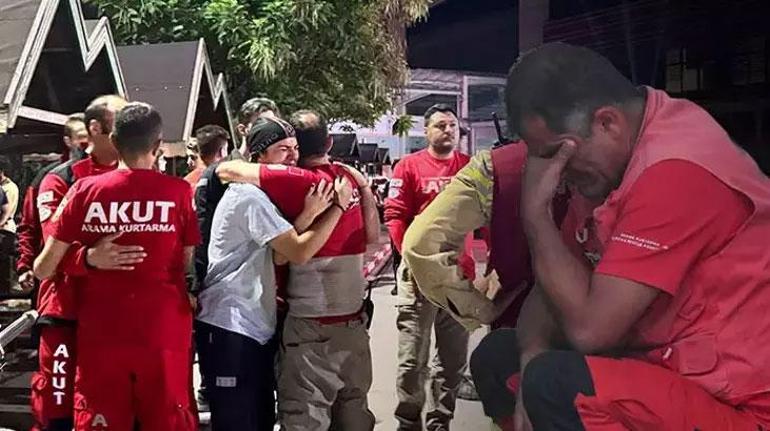 En acı bekleyiş 10 şehit verdiğimiz orman yangınında mağara detayı