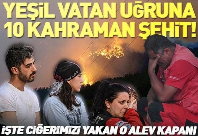Eskişehirde 10 orman kahramanının şehit olduğu alan görüntülendi
