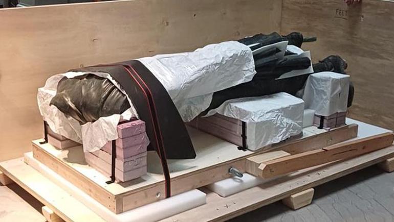 Bronz İmparator geri dönmüştü Burdur halkı Marcus Aureliusu heyecanla bekliyor