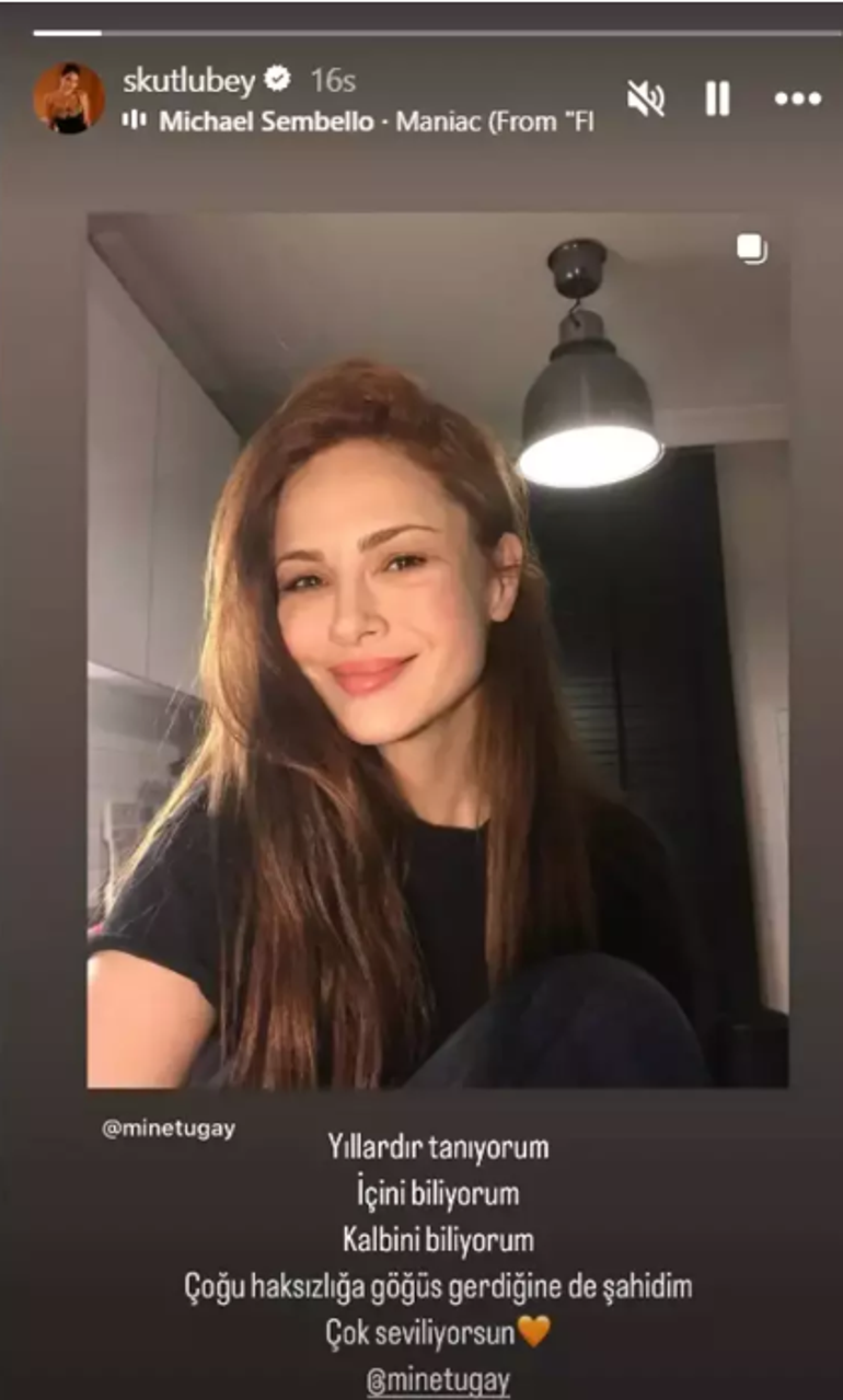 Mine Tugay sözleri magazine damga vurmuştu Bahar Şahinin Instagramı çalındı