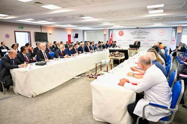 Bakan Memişoğlu, İstanbulda sağlık hizmetleri değerlendirme toplantısına katıldı