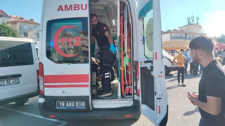 Çorumda pazar yerine silahlı saldırı: 8 yaralı