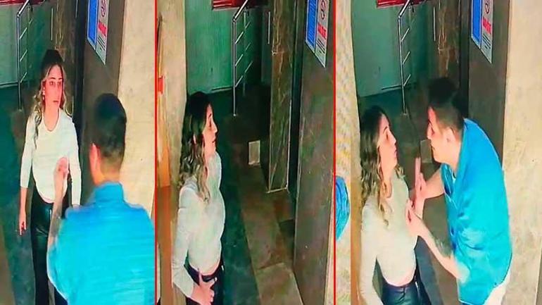 2 aylık eşini satırla 25 saniyede öldürmüş Kamera kayıtlarındaki korkunç detay