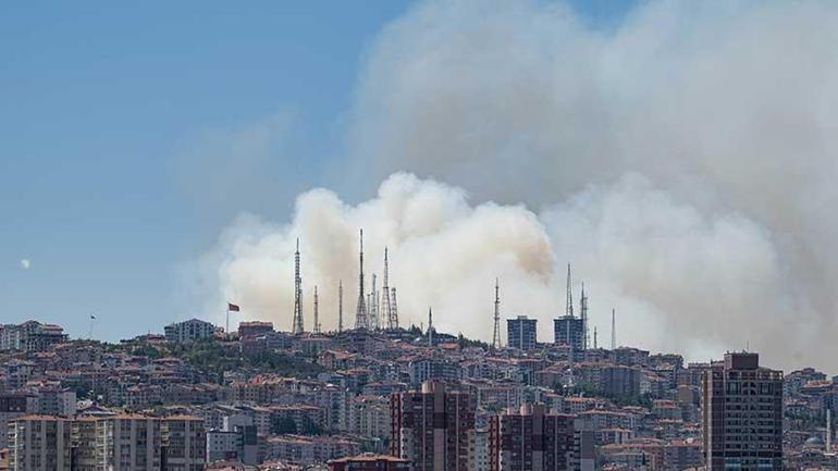 Son dakika... Ciğerlerimiz yanıyor Bursada alevler yerleşim yerlerini tehdit ediyor