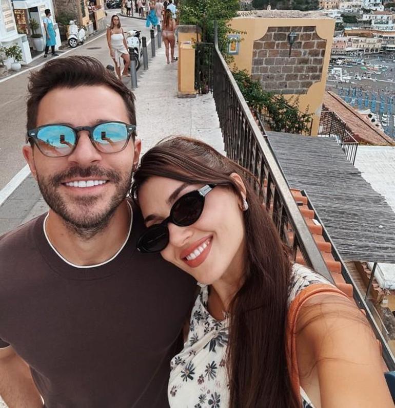 İtalyada aşk başkadır Hande Erçel - Hakan Sabancı çiftinden yeni romantik pozlar